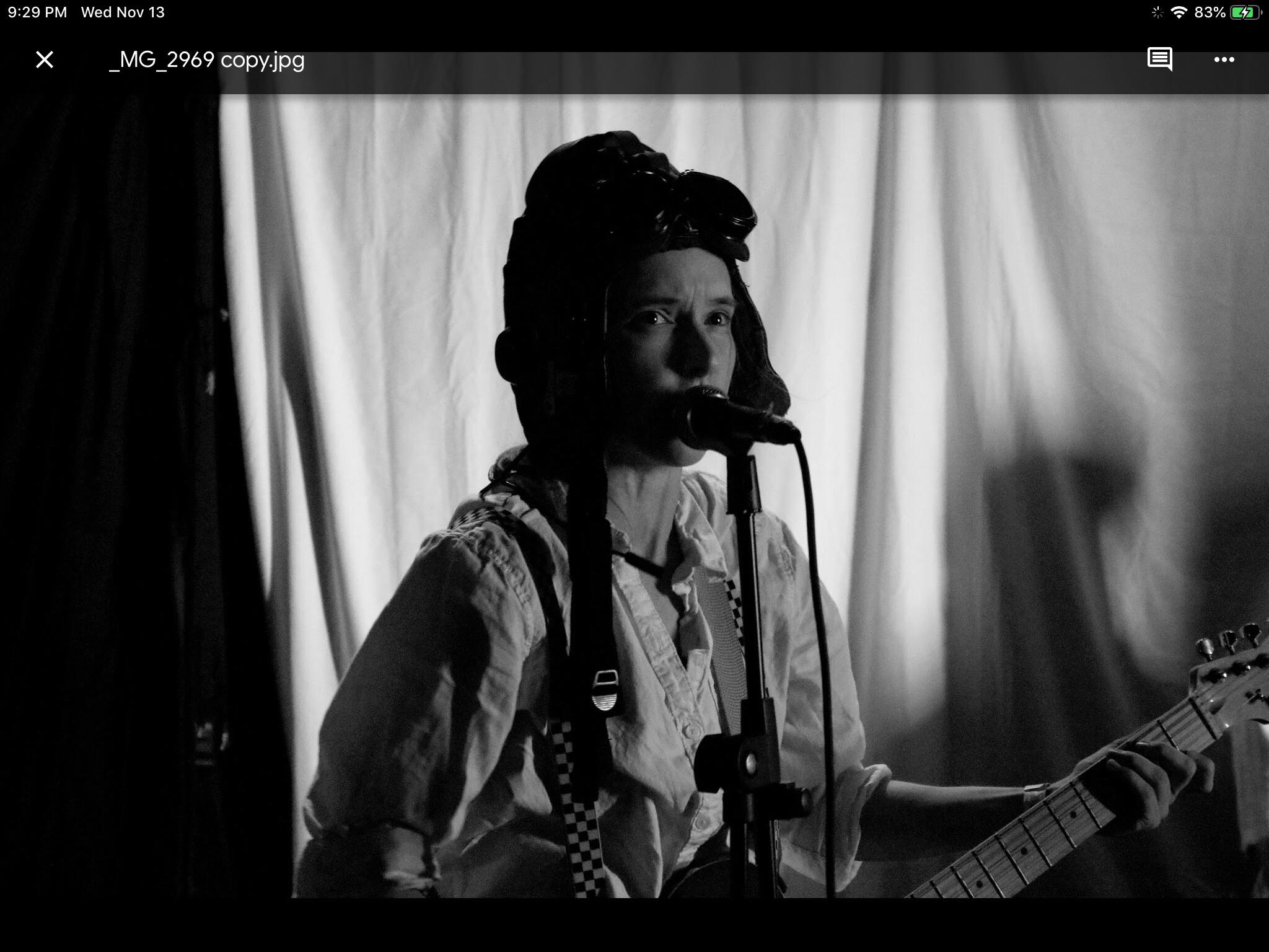 Katie Guill performing live